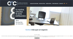 Desktop Screenshot of cnccentrodenegocios.com